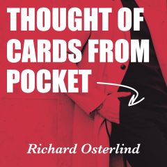Thought-of Cards From Pocket by Richard Osterlind