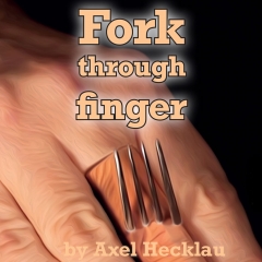 Fork Through Finger by Axel Hecklau